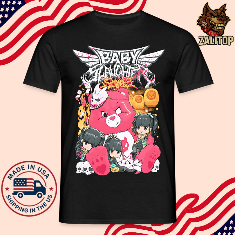 Babymetal Baby Slaughter Bear T Shirt