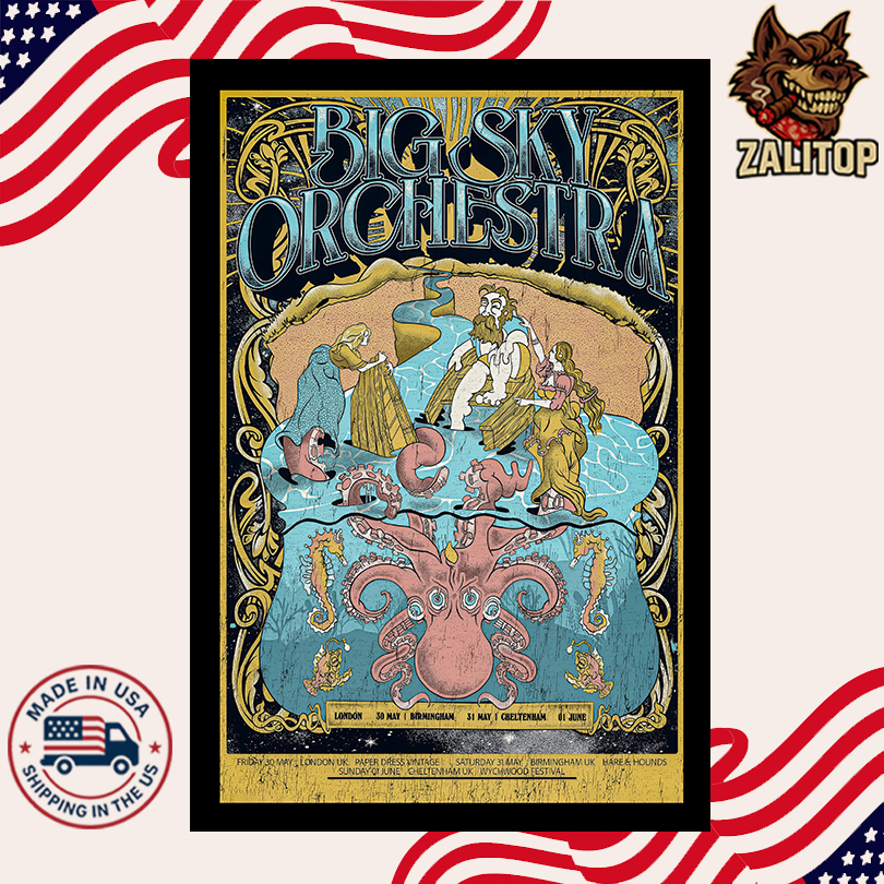 Big Sky Orchestra UK Tour 2025 Poster