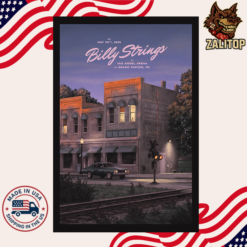 Billy Strings May 30, 2025 Grand Rapids, MI Poster