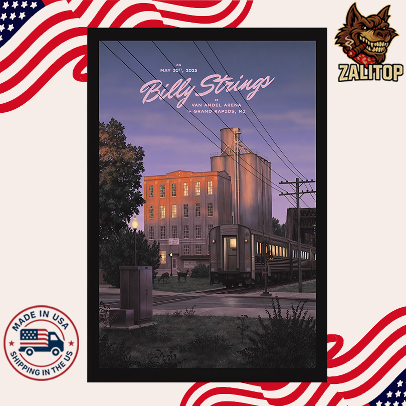 Billy Strings May 31, 2025 Grand Rapids, MI Poster