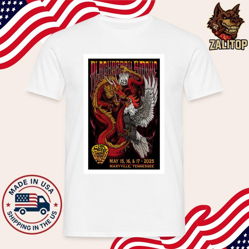 Blackberry Smoke The Shed Concert Series Maryville, TN May 15-17 2025 Poster