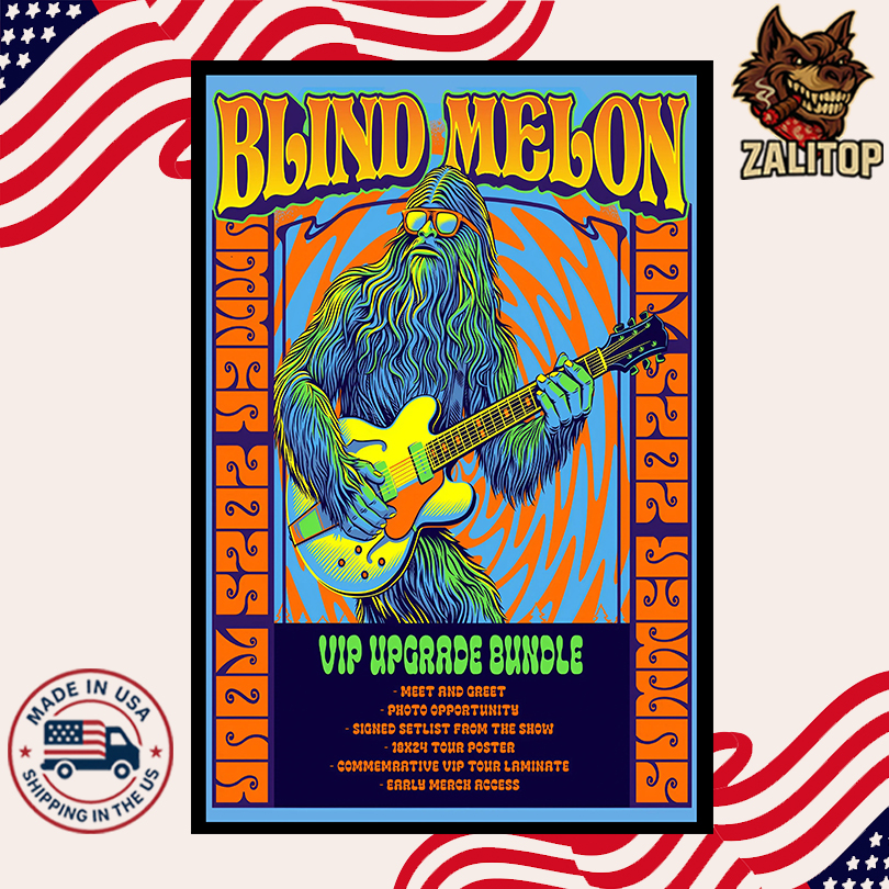 Blind Melon Summer Tour 2025 Poster