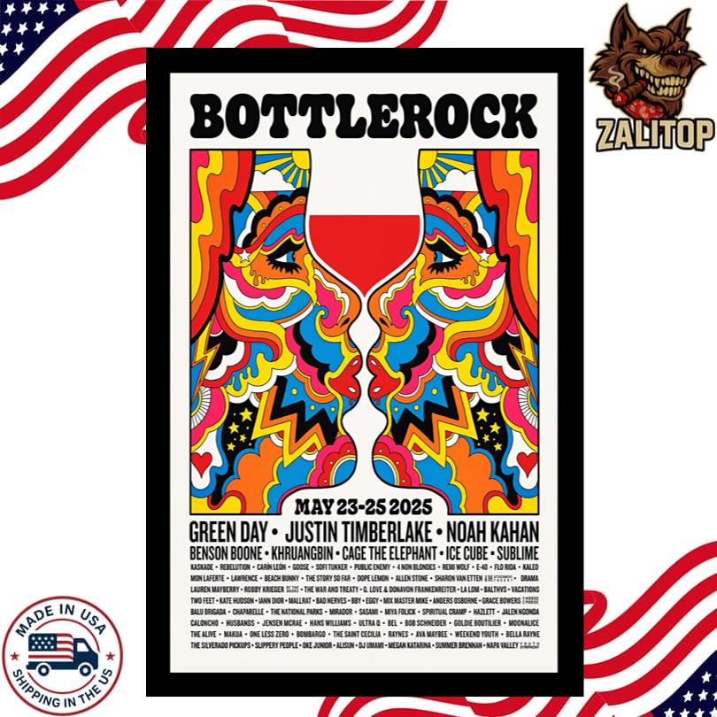 BottleRock Napa Valley Poster