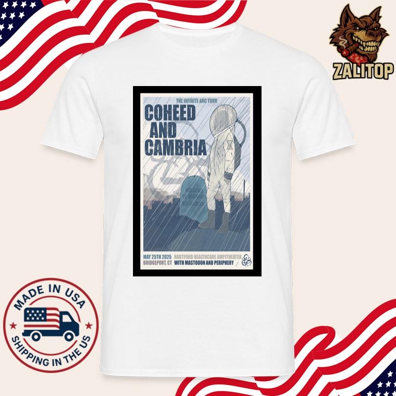 Coheed And Cambria Show May 25 2025 Hartford HealthCare Amphitheater, Bridgeport Poster