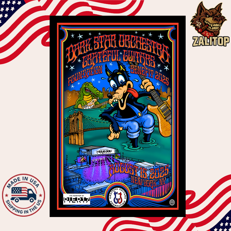 Dark Star Orchestra August 15 2025 in New York City Poster
