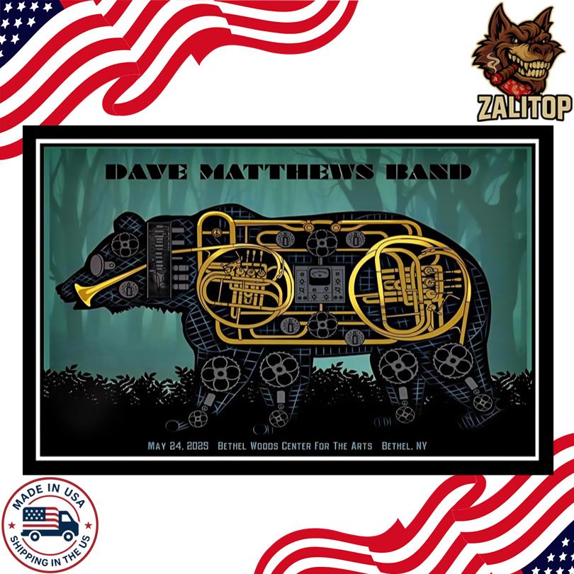 Dave Matthews Band May 24 2025 Poster