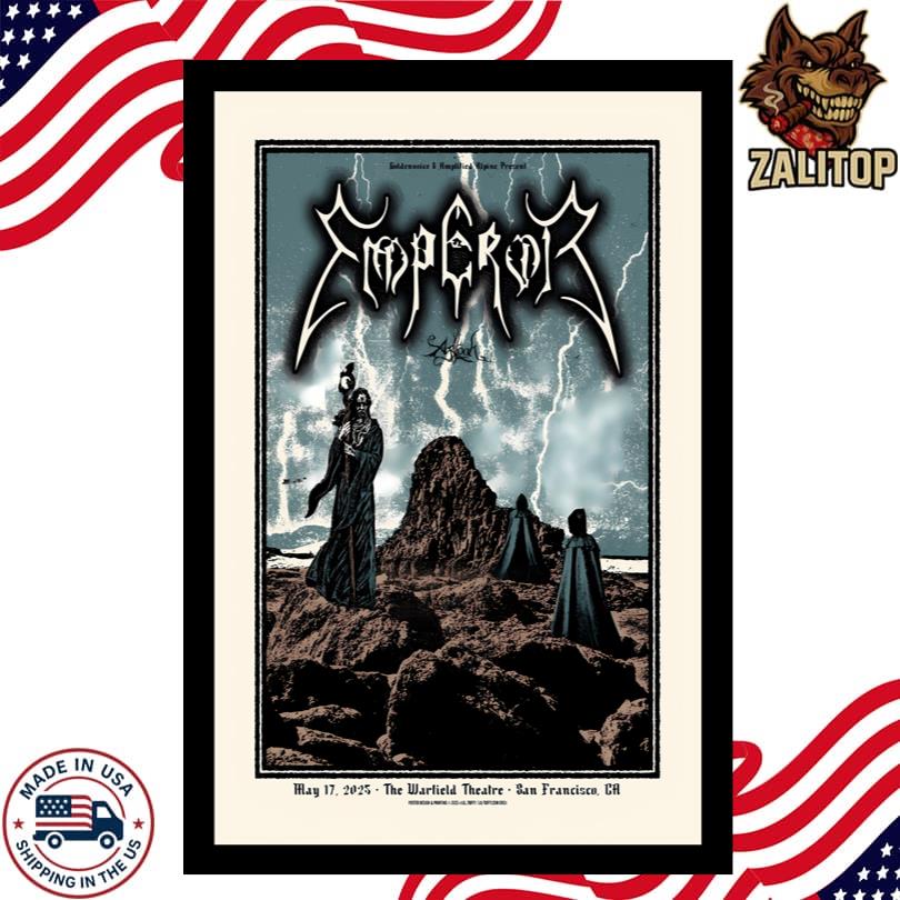 Emperor The Warfield in San Francisco May 17 2025 Event Poster