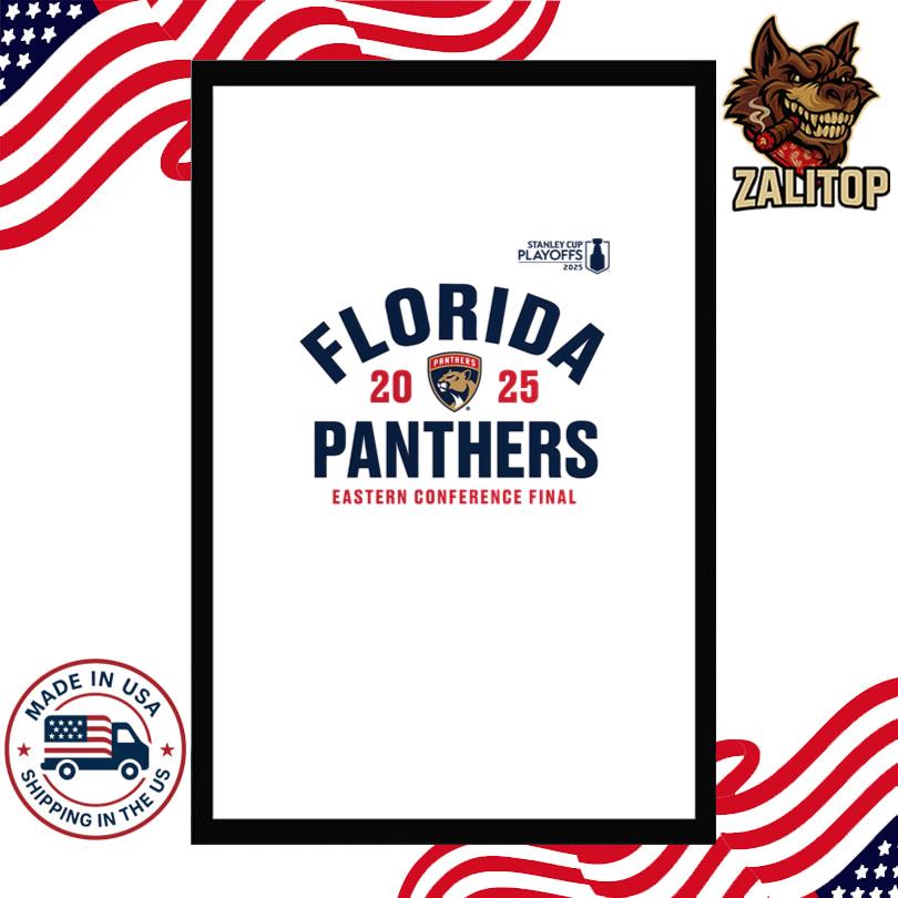 Florida Panthers 2025 Eastern Conference Final Contender Shirt