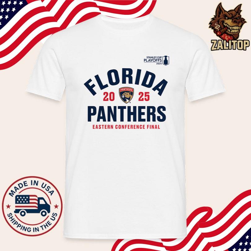 Florida Panthers 2025 Eastern Conference Final Contender Shirt