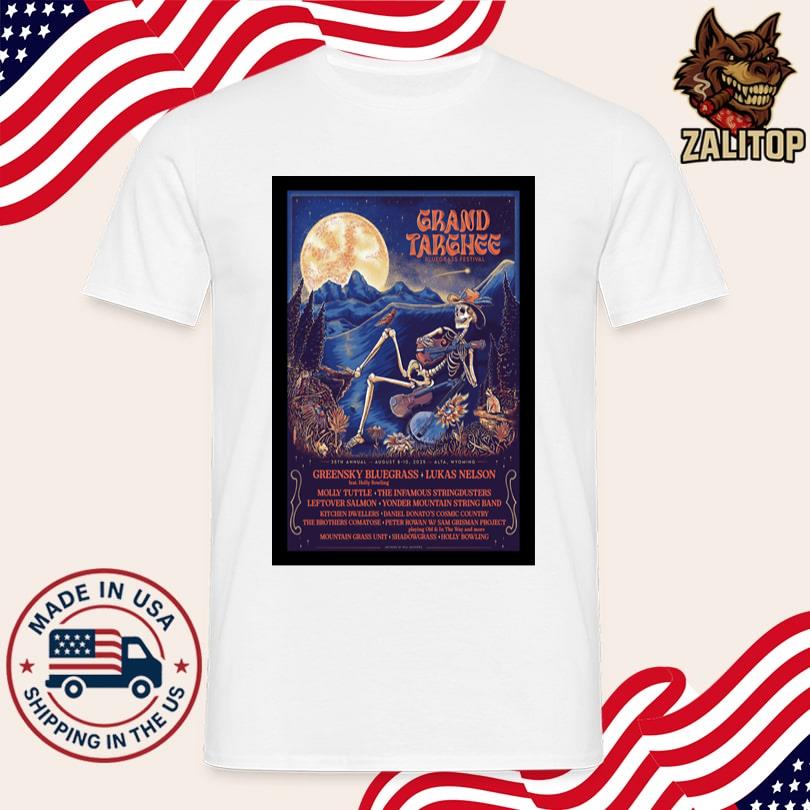 Grand Targhee Bluegrass Festival Aug 8-10 2025 Poster