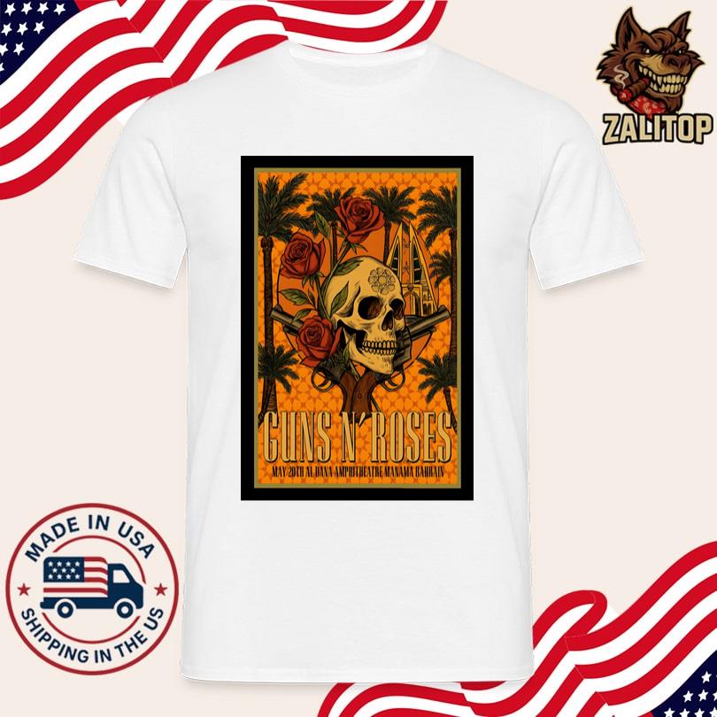 Guns N\' Roses at Al Dana Amphitheatre on May 20 2025 Poster