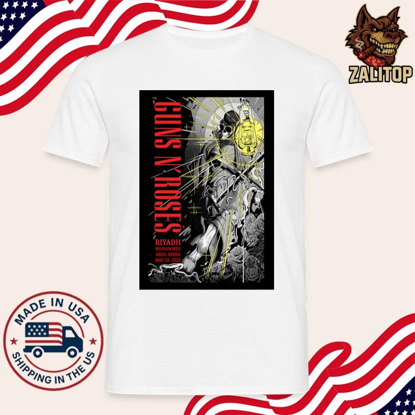 Guns N\' Roses May 23 2025 King Abdo Arena Riyadh, SA Poster
