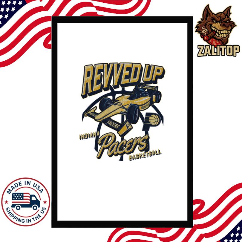 Indiana Pacers Revved Up Indy Car Shirt
