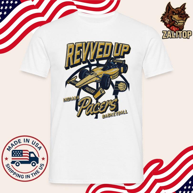 Indiana Pacers Revved Up Indy Car Shirt