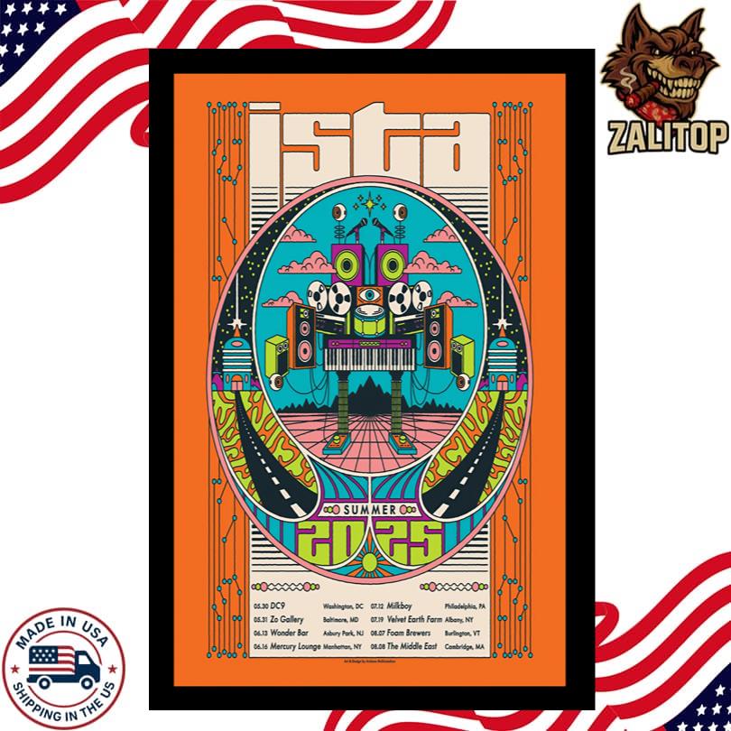 ISTA Summer 2025 Tour Poster