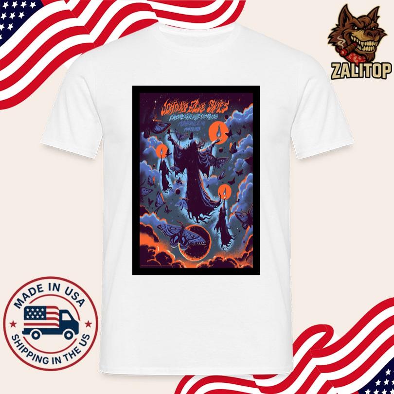 Johnny Blue Skies ExploreAsheville.com Arena May 20 2025 Tour Poster