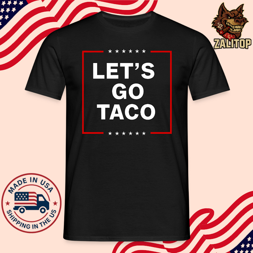 Jon Cooper Let\'s Go Taco Trump Shirt