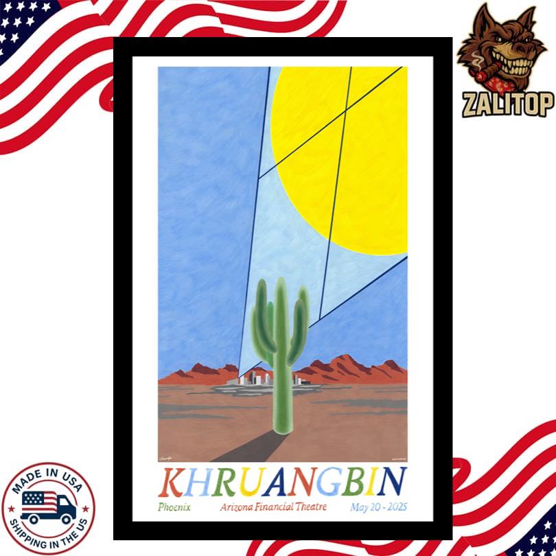 Khruangbin A La Sala Tour at Arizona Financial Theatre May 20, 2025 Poster
