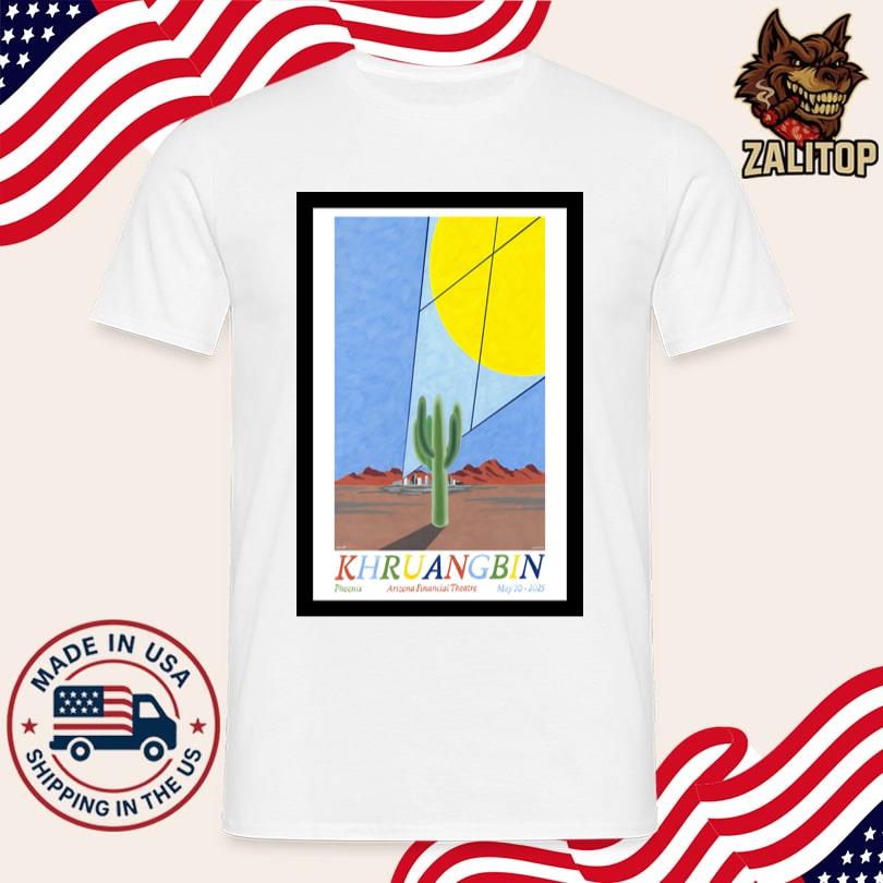 Khruangbin May 20 2025 Arizona Financial Theatre Phoenix, AZ Tour Poster