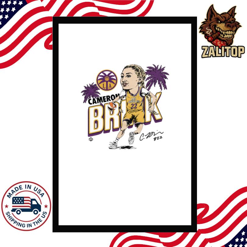 Los Angeles Sparks Cameron Brink Signature Shirt