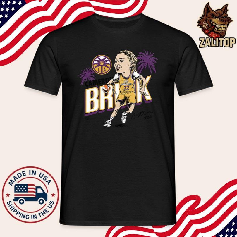 Los Angeles Sparks Cameron Brink Signature Shirt