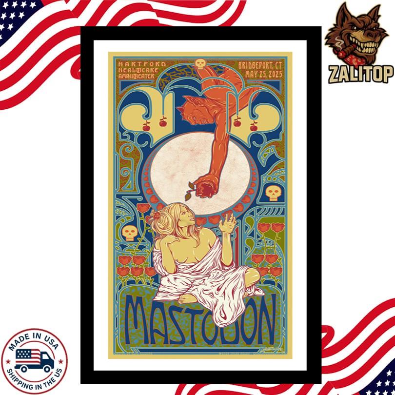 Mastodon Hartford HealthCare Amphitheater Poster