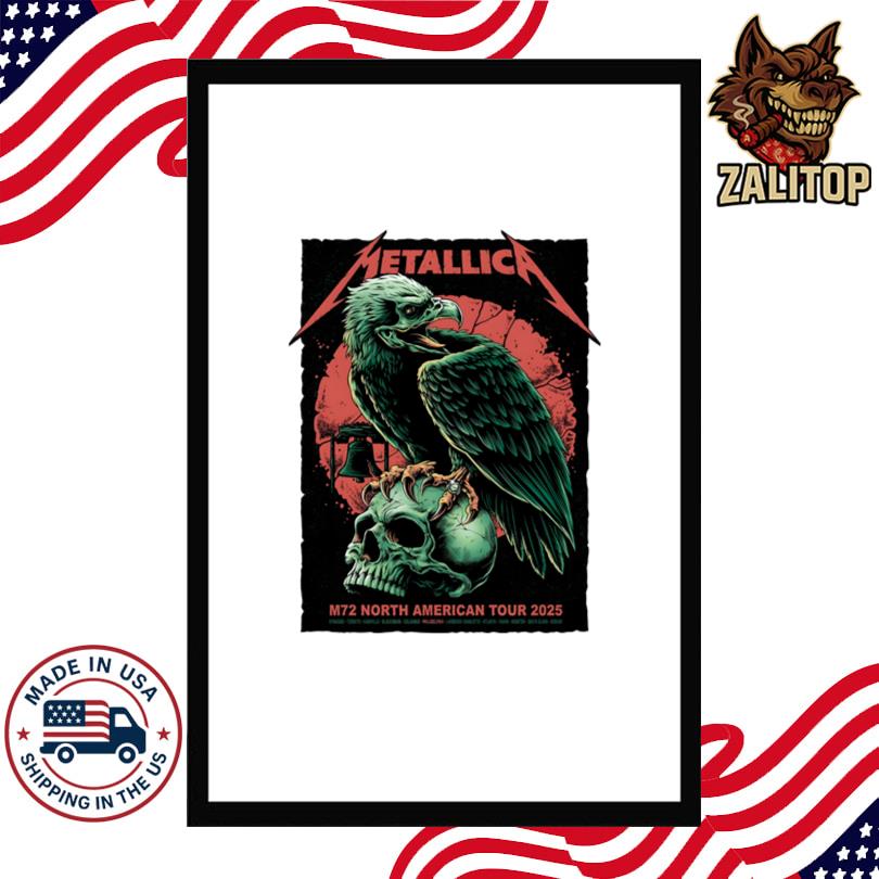 Metallica Lincoln Financial Field Philadelphia May 23-25 2025 Shirt