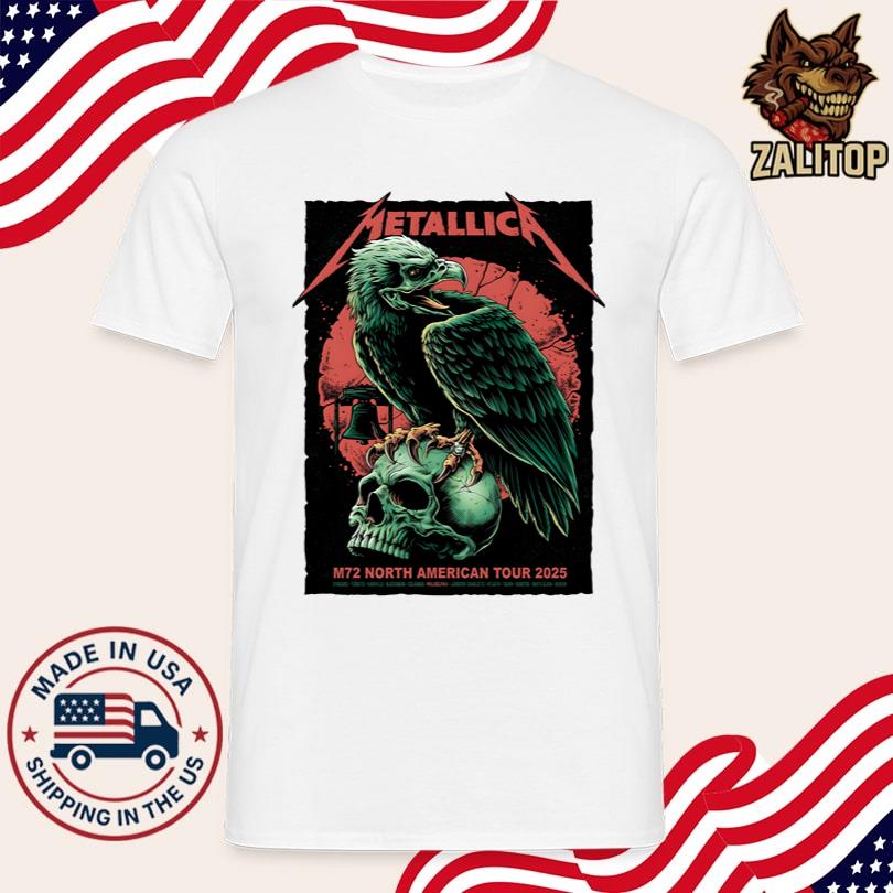 Metallica M72 North American Tour 2025 in Philadelphia Tee