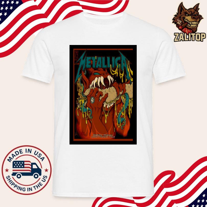 Metallica M72 Philly At Lincoln Financial Field May 23 2025 Poster