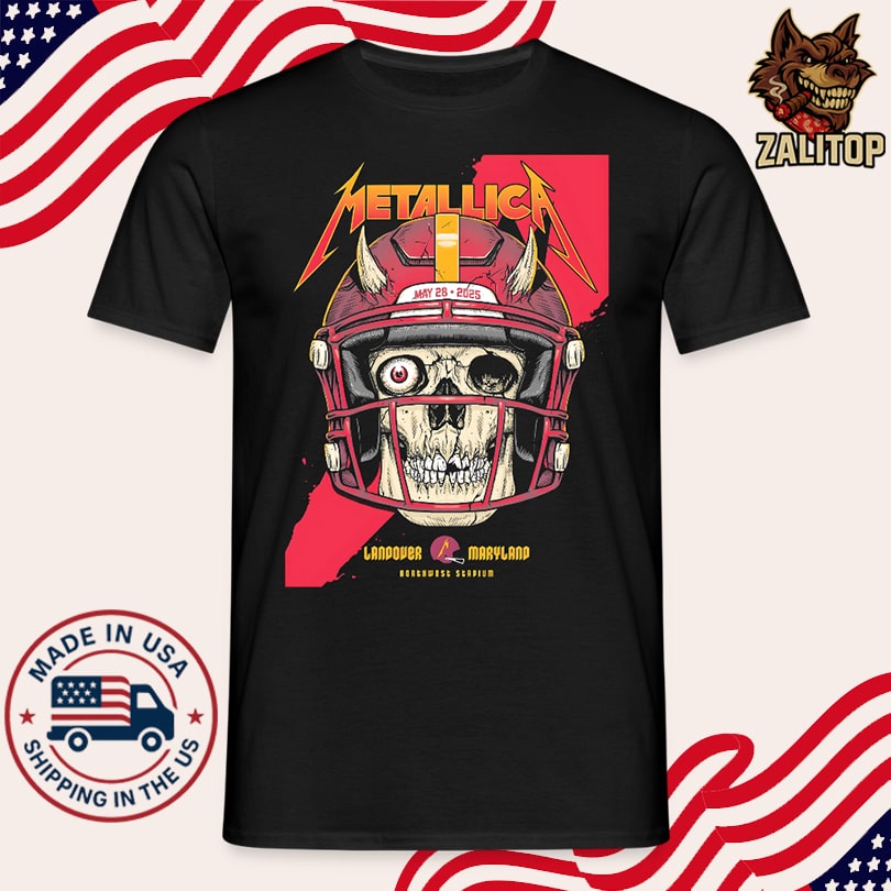 Metallica M72 World Tour 2025 Northwest Stadium Shirt