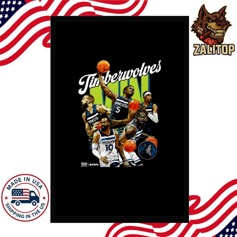 Minnesota Timberwolves Starting 5 T Shirt