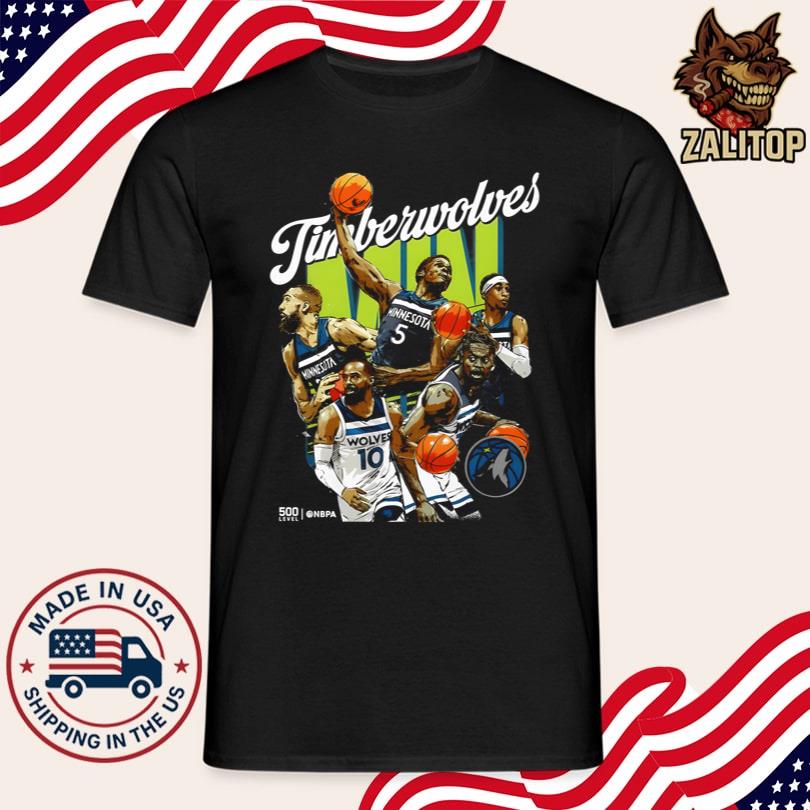 Minnesota Timberwolves Starting 5 T Shirt
