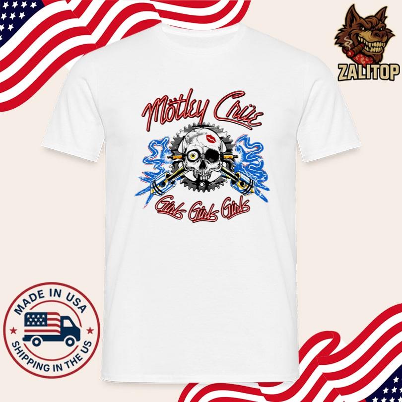Motley Crue Spark Plug Girls, Girls, Girls Tour Shirt