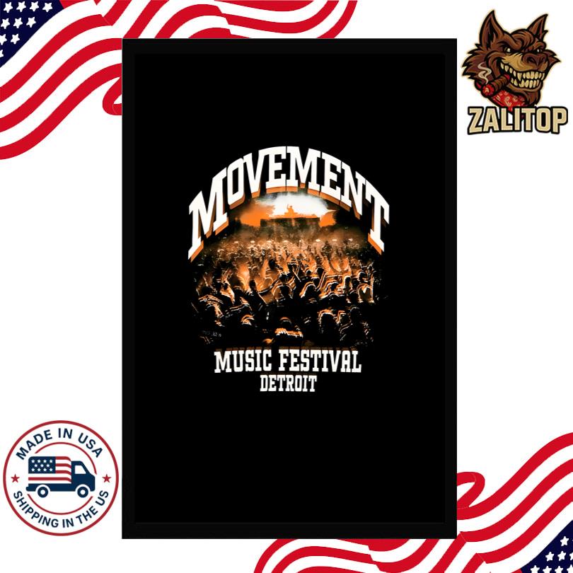 Movement Music Festival Detroit 2025 Shirt