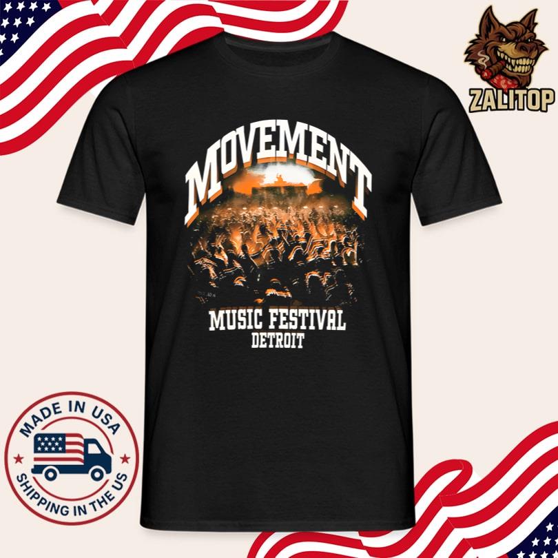 Movement Music Festival Detroit 2025 Shirt