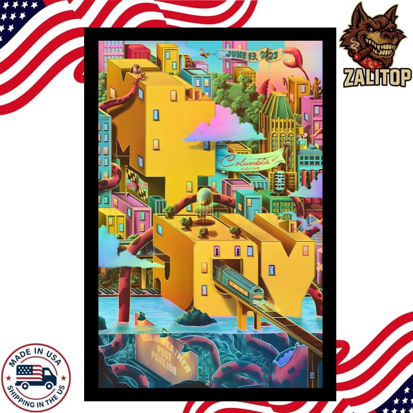 Mt. Joy Jun 13, 2025 Merriweather Post Pavilion Columbia, MD Poster