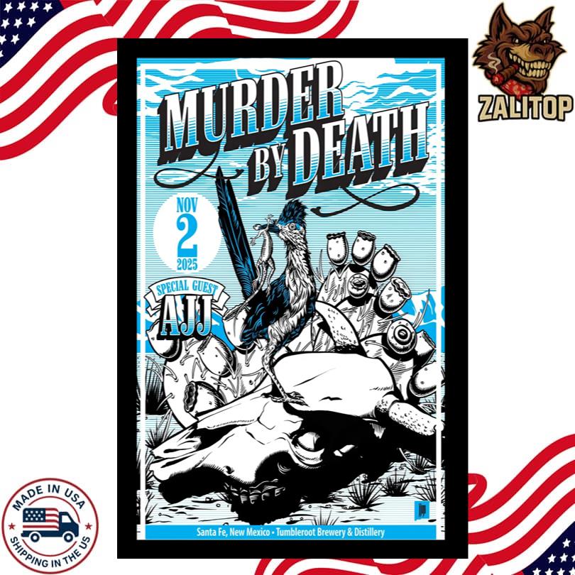 Murder By Death Event in Santa Fe Nov 2 2025 Poster