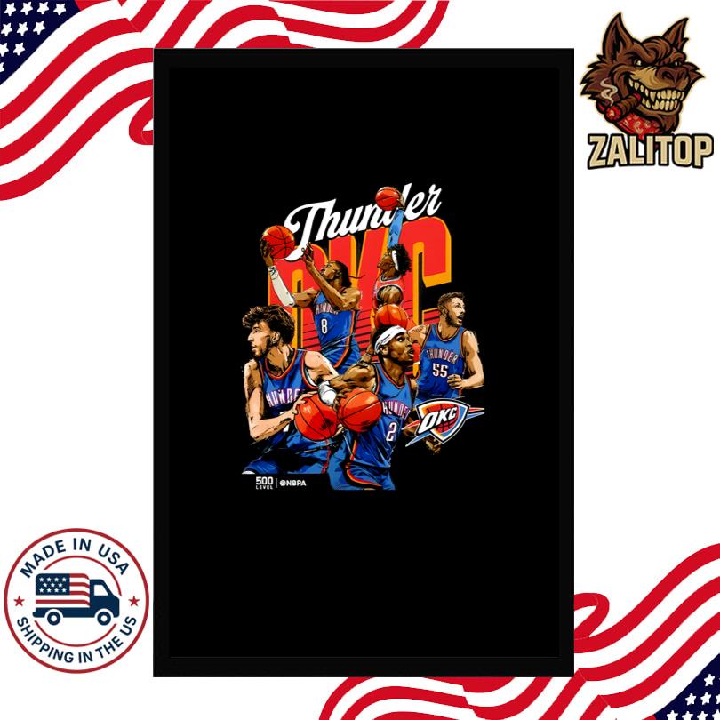 Oklahoma City Thunder Starting 5 T Shirt