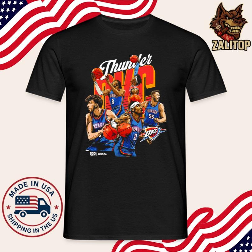 Oklahoma City Thunder Starting 5 T Shirt