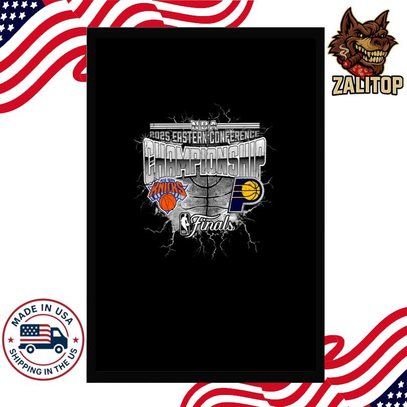 Pacers vs Knicks 2025 Eastern Conference Finals Matchup Shirt