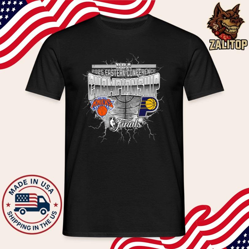 Pacers vs Knicks 2025 Eastern Conference Finals Matchup Shirt