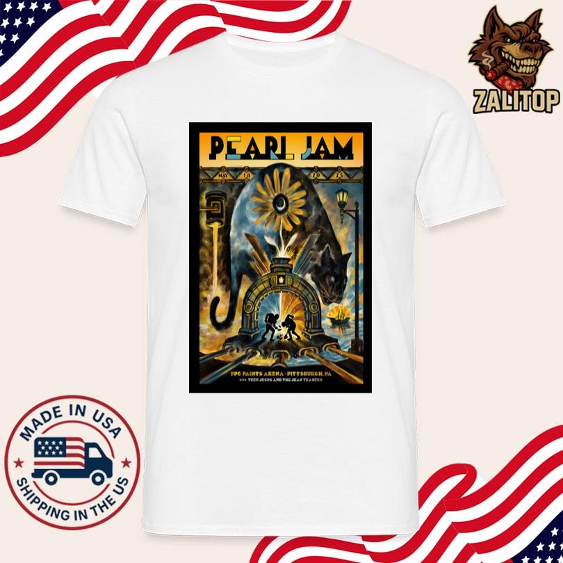Pearl Jam Pittsburgh May 18, 2025 Event Poster