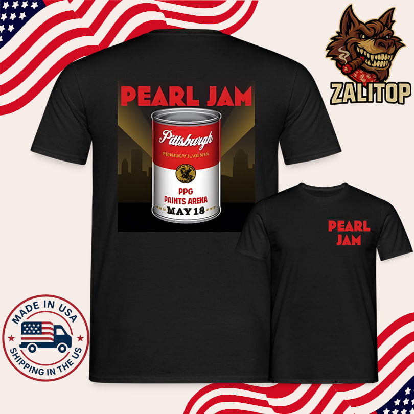 Pearl Jam Pittsburgh May 18, 2025 Event Tee