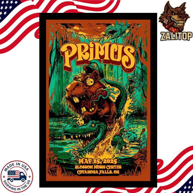 Primus Blossom Music Center Poster