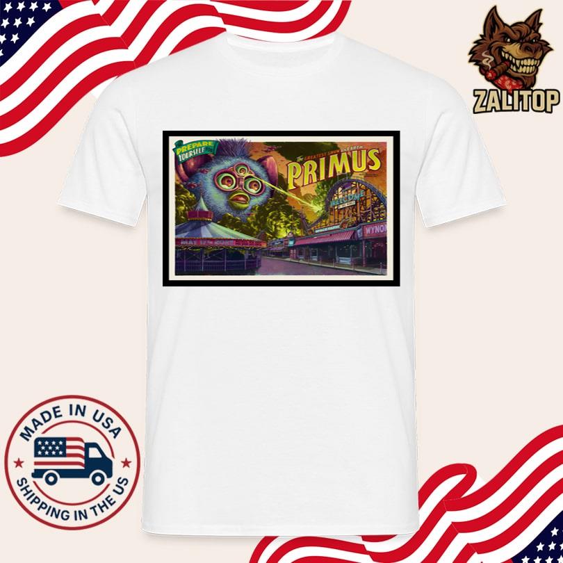 Primus Concert Live at PNC Bank Arts Center May 17 2025 Poster