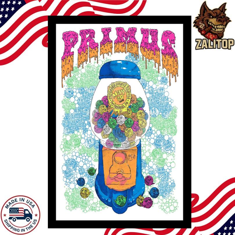 Primus Concert Tour in Pittsburgh PA on May 20 2025 Poster