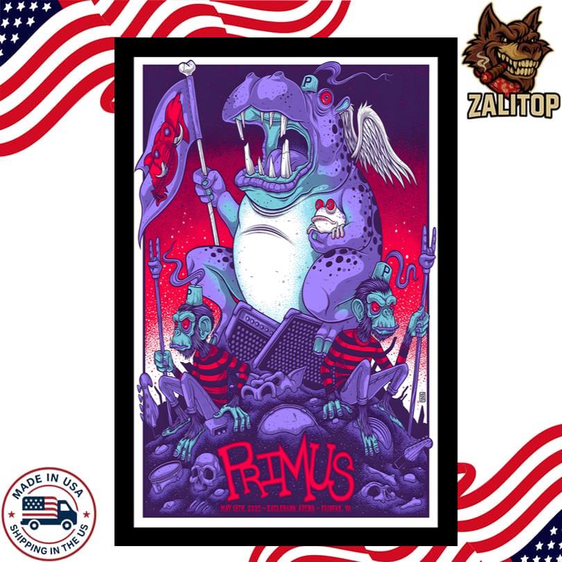 Primus EagleBank Arena Fairfax May 18 2025 Event Poster