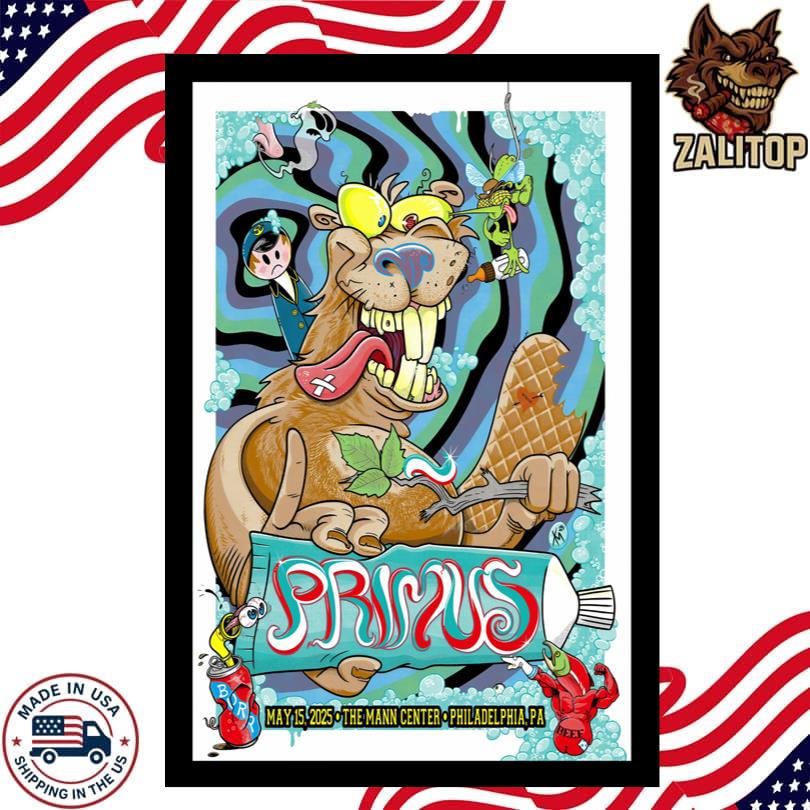 Primus TD Pavilion at The Mann Center Philadelphia, PA May 15 2025 Poster