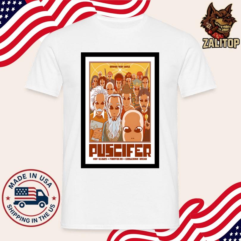 Puscifer EagleBank Arena Fairfax May 18 2025 Event Poster