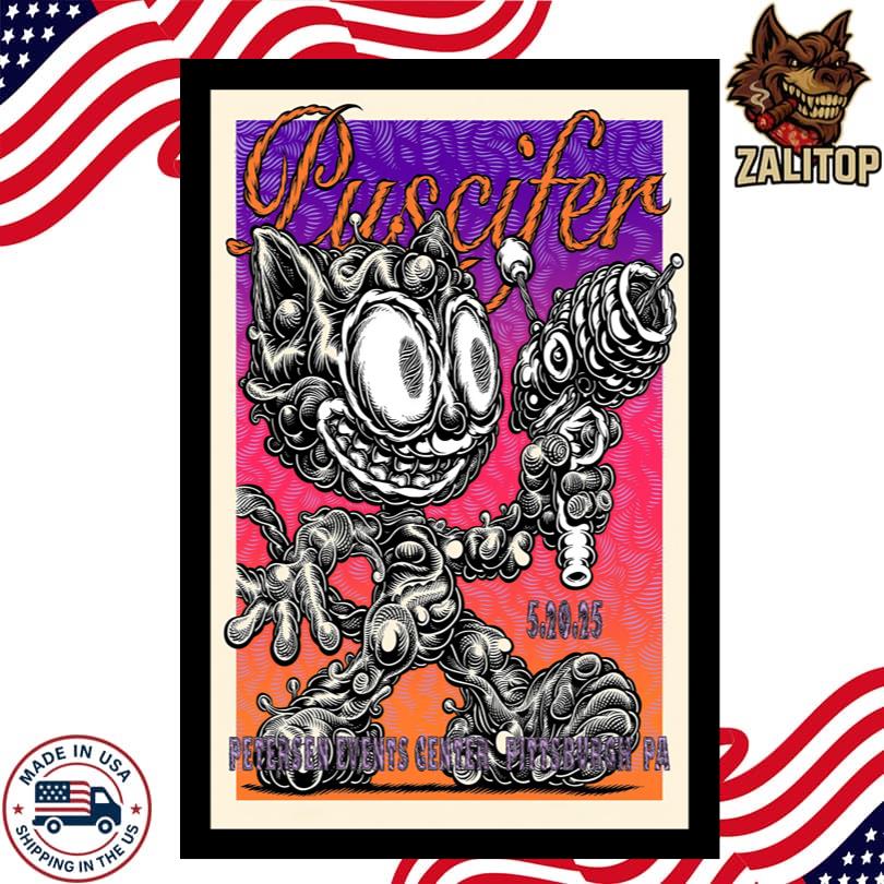 Puscifer May 20 2025 Petersen Events Center Pittsburgh Tour Poster